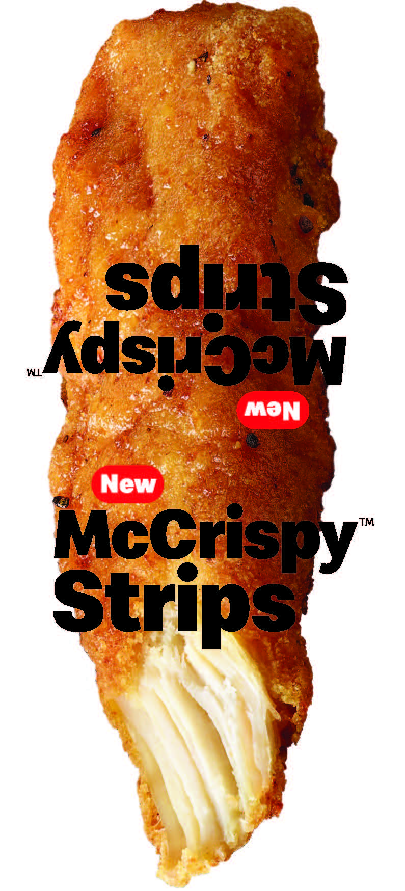 McCrispy full strip sticker